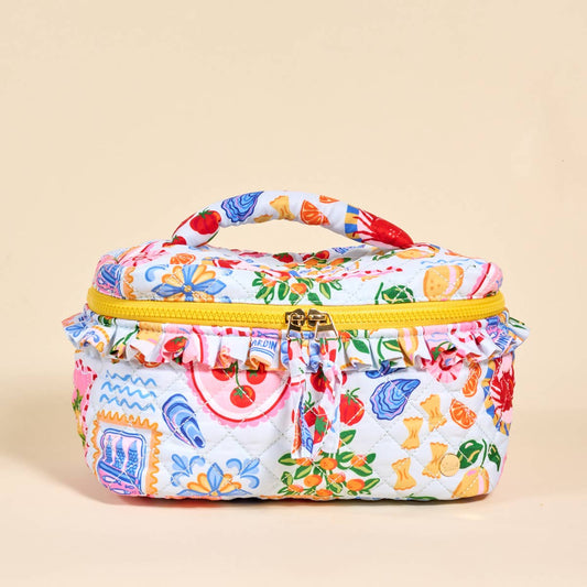 Ciao Bella Quilted Toiletry Bag