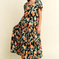 Orange Grove Dress with Pockets