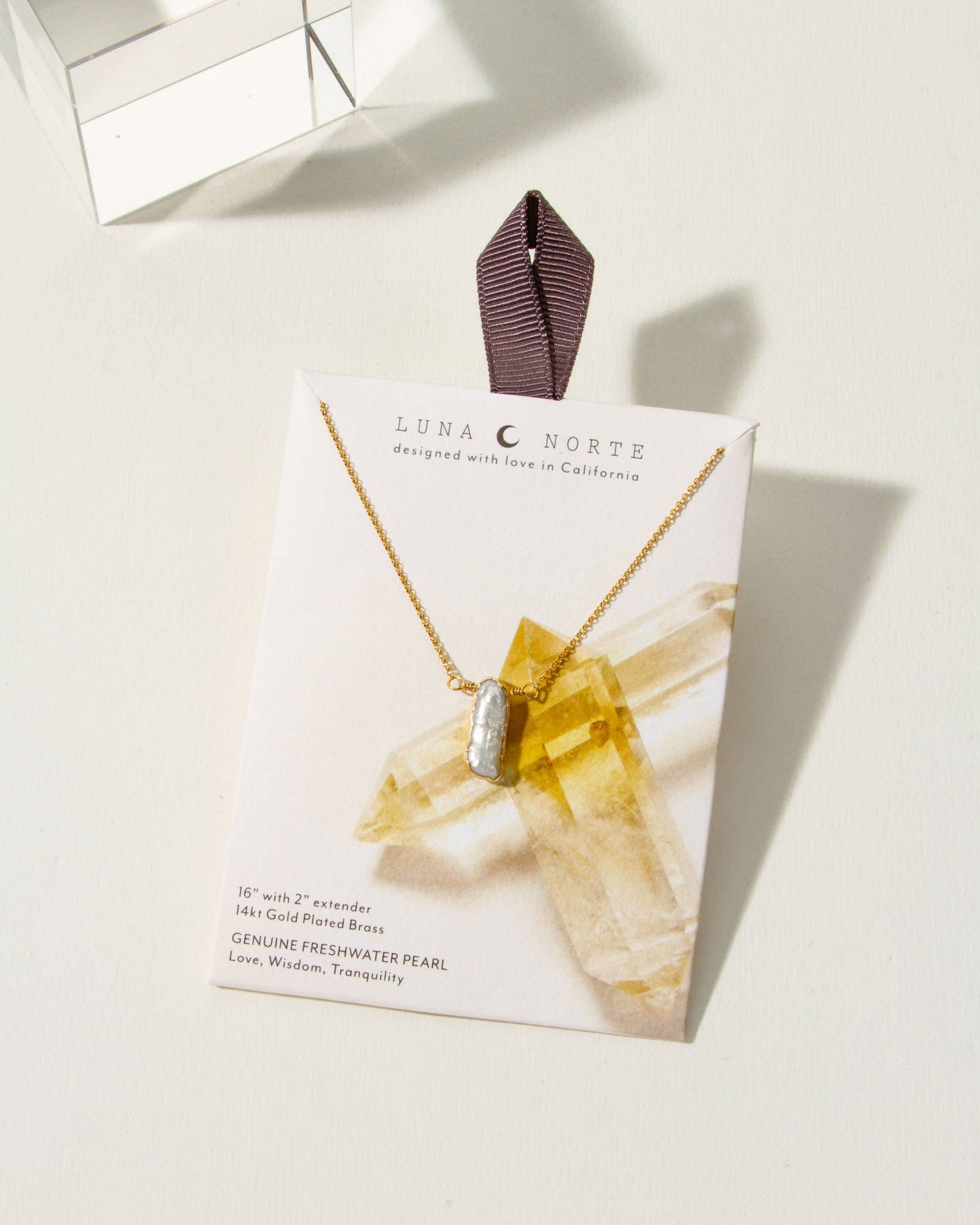 Earth, Wind and Fire Genuine Stone Necklace Pearl