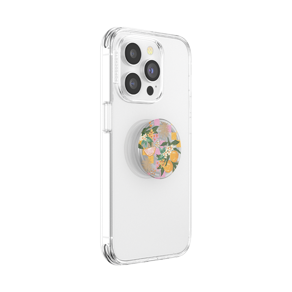 PopSockets Plant - Based Phone Grip - Fruity Oil Cloth