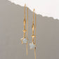 Stella Dolce Threader Earring - Moonstone