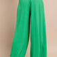 SOLID CREPE PALAZZO PANTS - ORANGE 2327