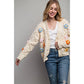 SWEET 3D FLOWER KNITTING CARDIGAN