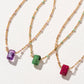 Prism Gems Birthstone Necklace - May