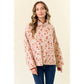 Floral Print Quilt Jacket
