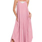 Wide Leg Rayon Challis Jumpers