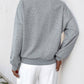 Pearl-Embellished Cutout Floral Sweatshirt