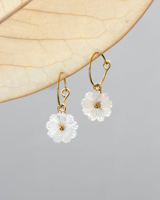Blooming Hoop Earring