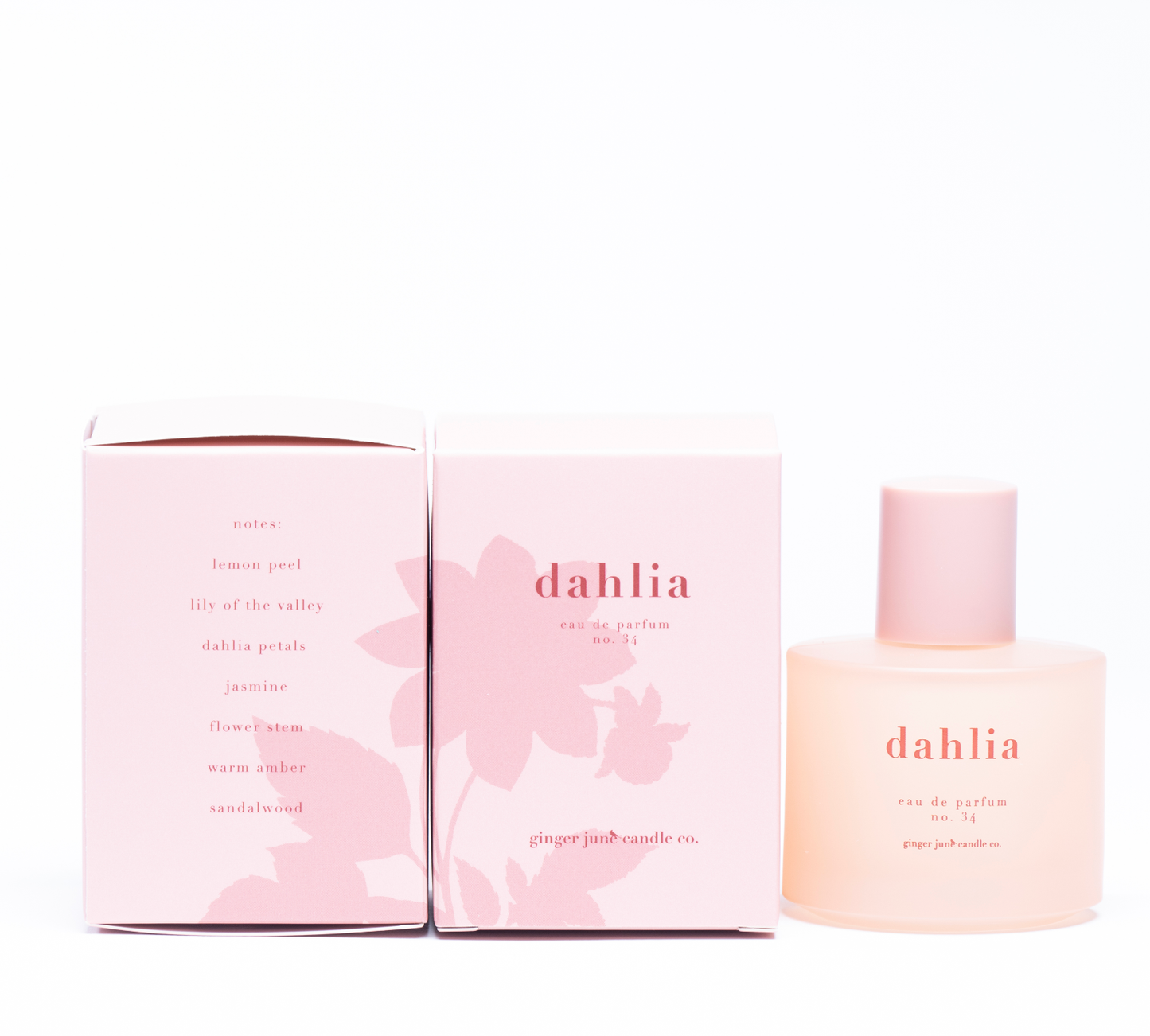 No. 34 dahlia • clean perfume