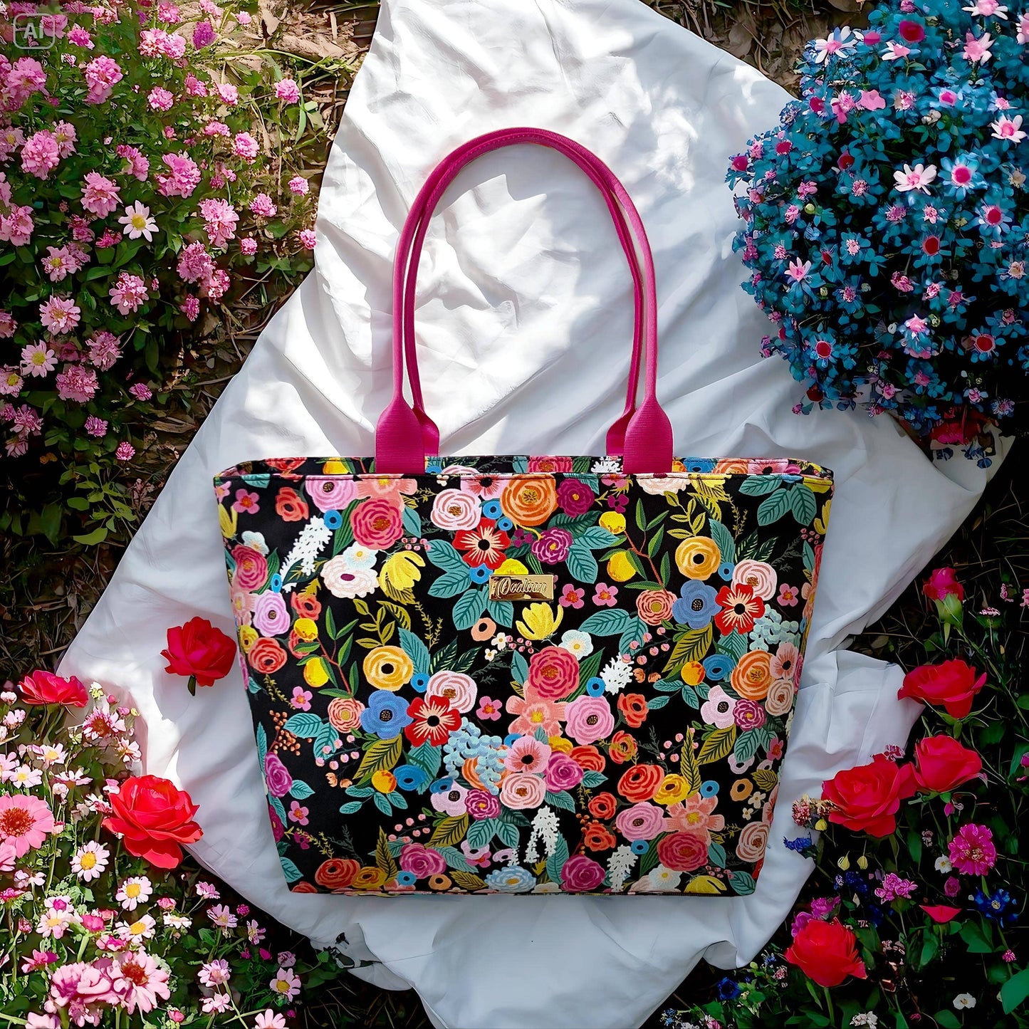 Blooming Weekend Tote Bag