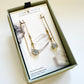 Stella Dolce Threader Earring - Moonstone