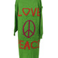 Love & Peace Exposed Seam Long Maxi Knit Cardigan