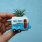 Vintage Camper Mini Planter with Air Plant