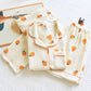 100% Cotton Orange Cutie Pajamas