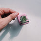 Retro Fridge Mini Planter with Air Plant