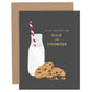 Milk And Cookies Friendship Greeting Card