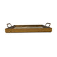 7-1/4" Halloween Skull Tray with Handles