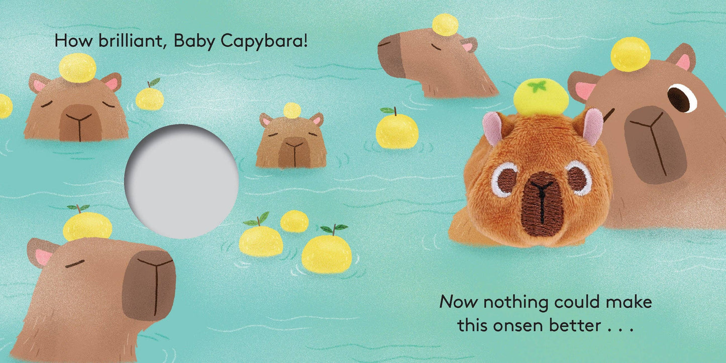 Baby Capybara: Finger Puppet Book