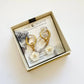 Tulum Flora 2-in-1 Charm Huggie Hoop Earring