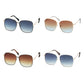 1305 NEW Jade -Metal Square Enamel Sunglasses