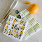 Orange Orchard Pot Holder Set