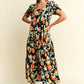 Orange Grove Dress with Pockets