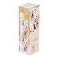 Groovy Ghost Halloween Print Glass Water Bottle