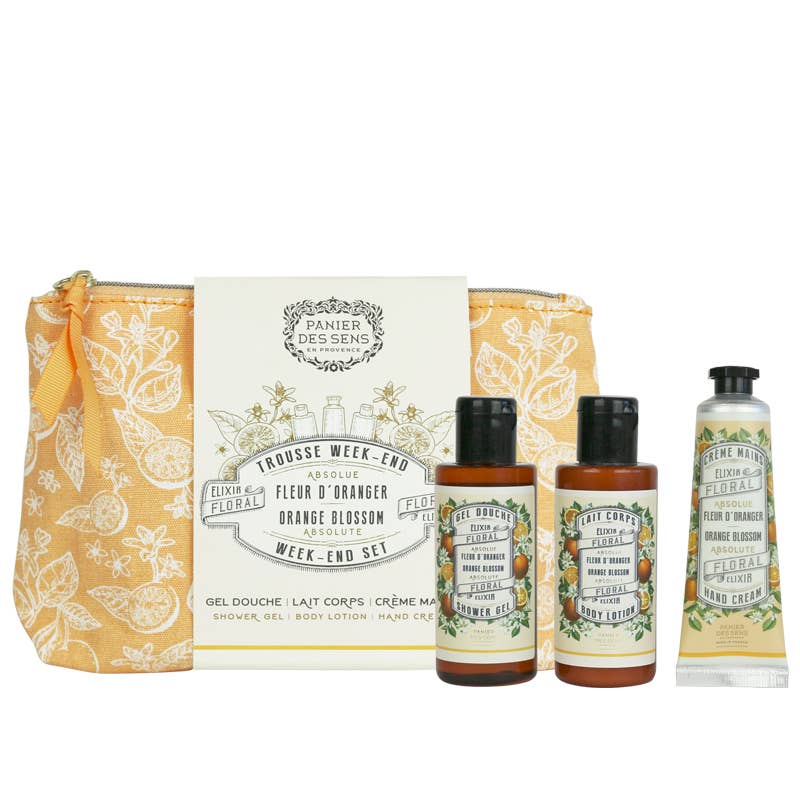Orange Blossom Travel Pouch
