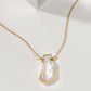 Earth, Wind and Fire Genuine Stone Necklace Pearl