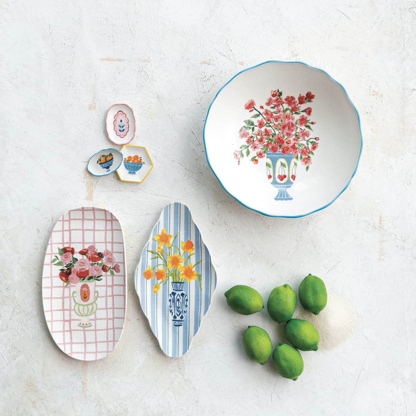 Cottage Trinket Trays