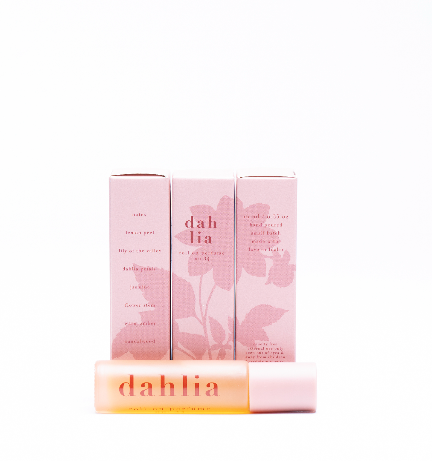 No. 34 dahlia • clean perfume