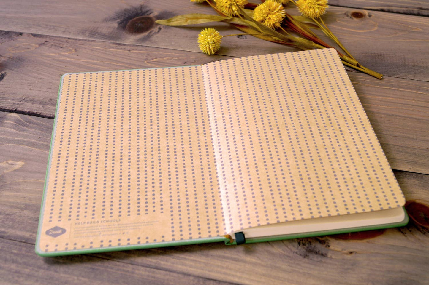 Petite Blooms Embroidered Journal Notebook