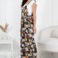 Flower Print Overall