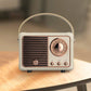 Mini Retro Fm Radio & Bluetooth Multifunction Speaker