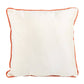 35cm Square Spooky Cat and Pumpkin Halloween Print Cushion