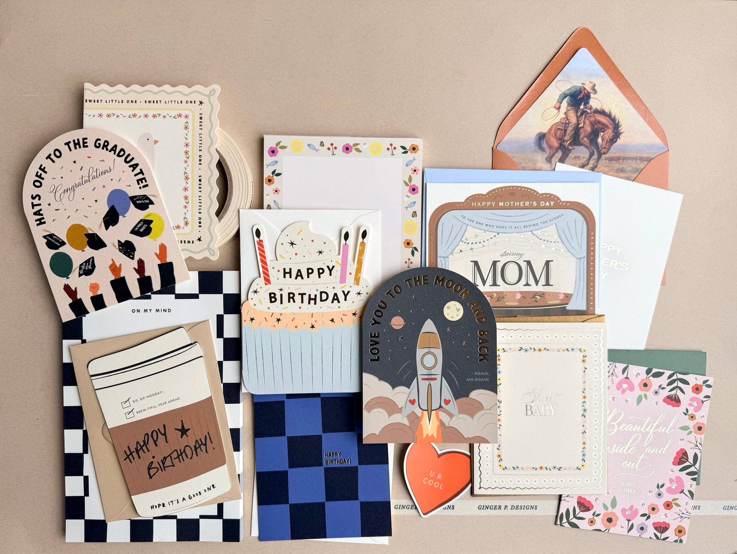 Behind the Scenes Mother's Day Greeting Card