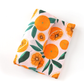 Bamboo Muslin Swaddle With Sliced Oranges