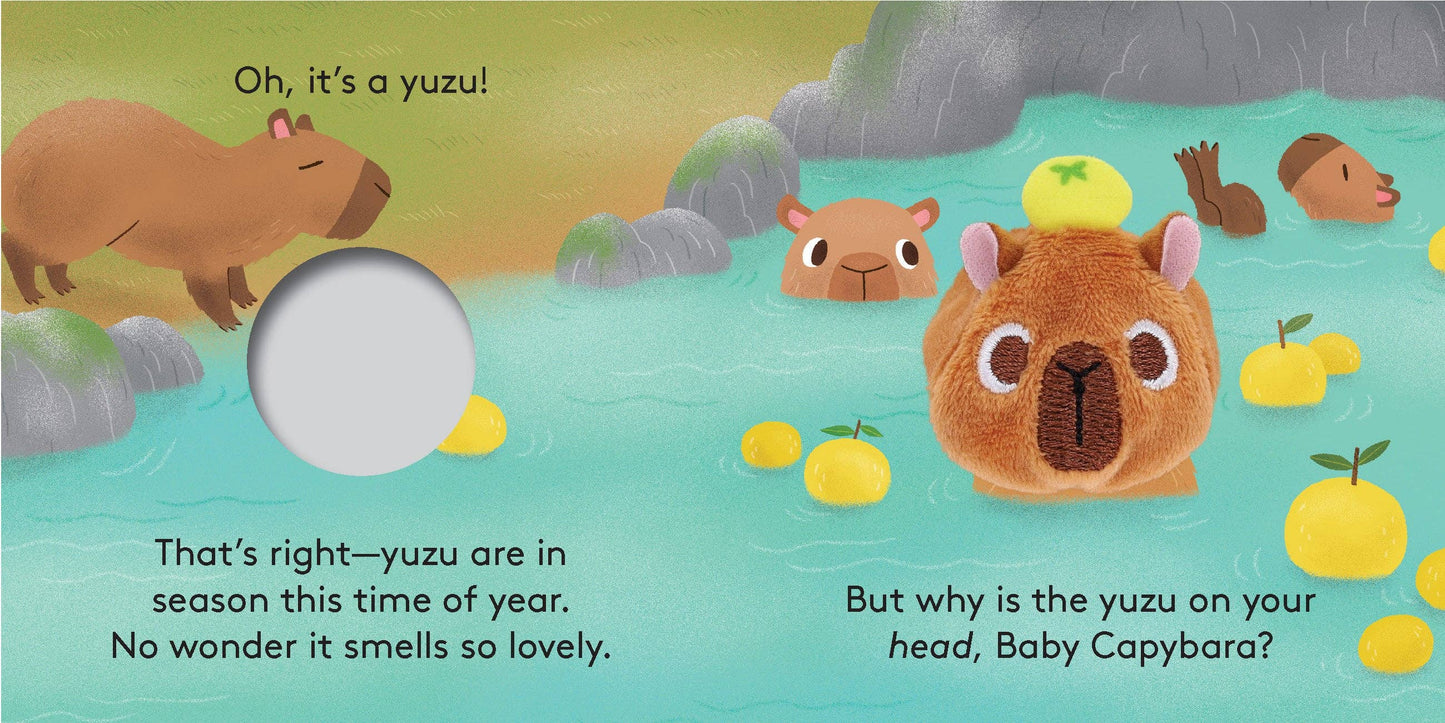 Baby Capybara: Finger Puppet Book