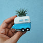 Vintage Camper Mini Planter with Air Plant