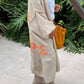 Love & Peace Exposed Seam Long Maxi Knit Cardigan