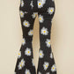 Daisy Printed Denim Flare Jeans