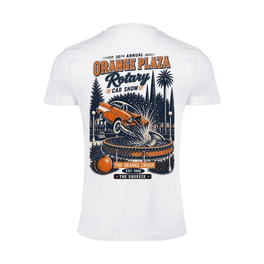 Orange Plaza Rotary Car Show Shirt! 🍊