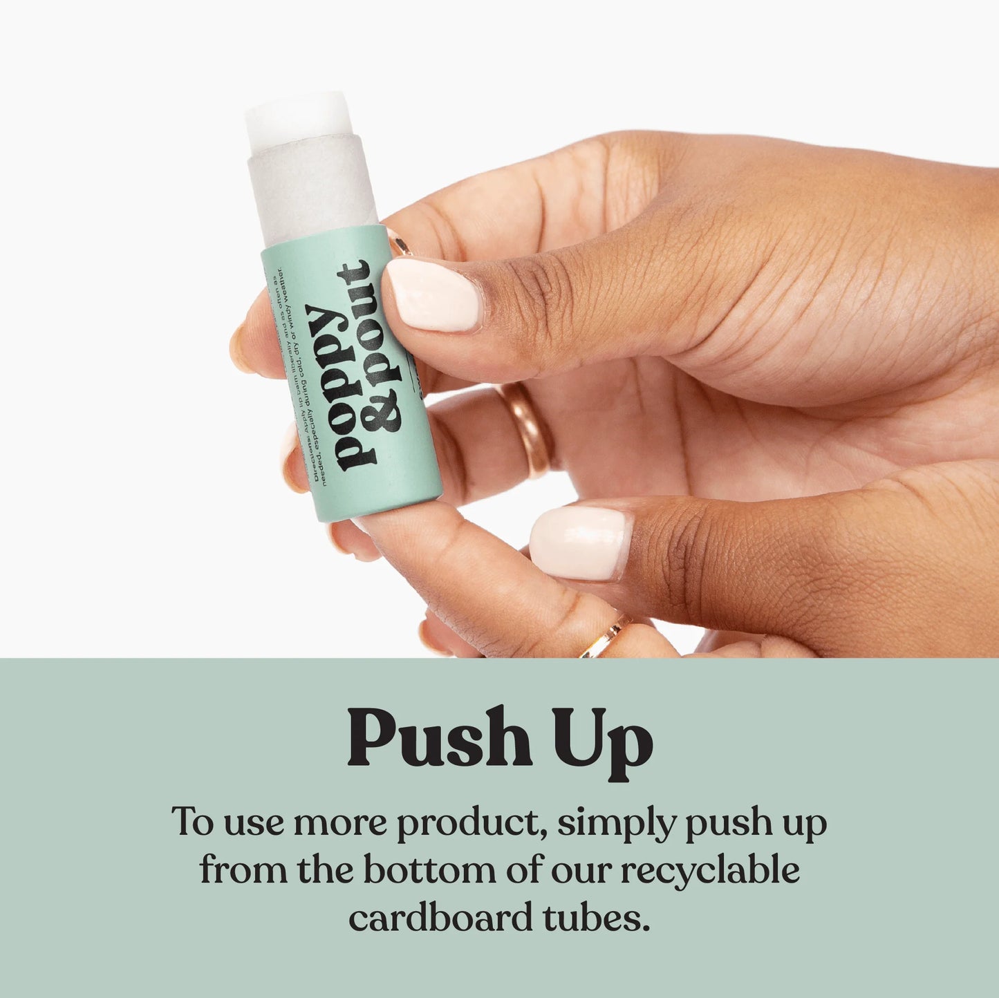 Poppy & Pout Blood Orange Mint Lip Balm