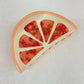 Orange Claw Clip